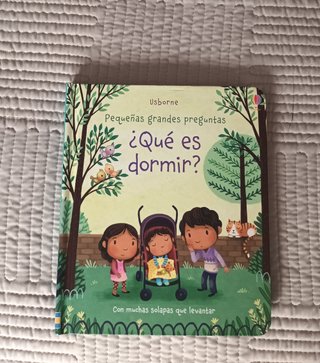 Libro infantil ¿Qué es dormir?