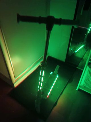 Monopatín Infantil con Luces LED
