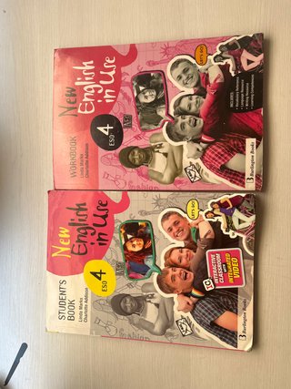libro ingles 4 eso (new english in use) burlington