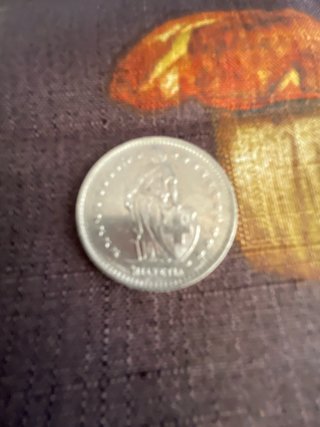 Moneda Suiza de 1970
