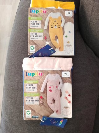 Pack 2 Pijamas Bebé Lupilu Talla 92