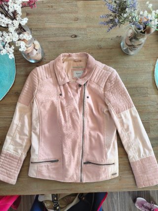 Cazadora de piel Pepe Jeans