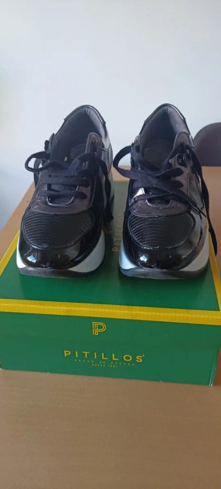 Zapatillas Deportivas Pitillos Negras
