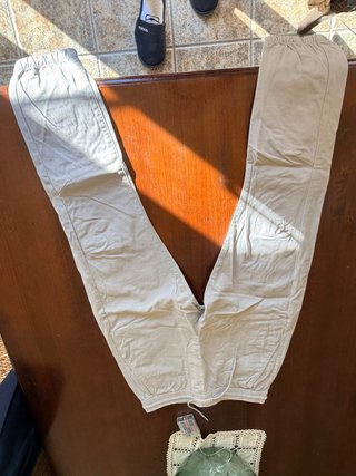 Pantalones Zara Beige Talla S