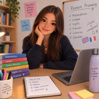 Profesora de repaso primaria y eso