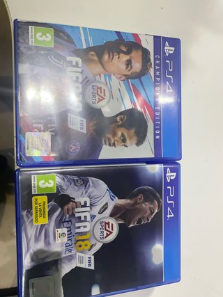 FIFA 18 y FIFA 19 para PS4