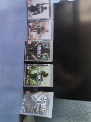 Lote 5 Juegos Call of Duty PS3