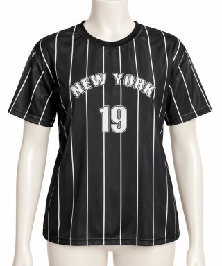 Camiseta deportiva negra New York 19