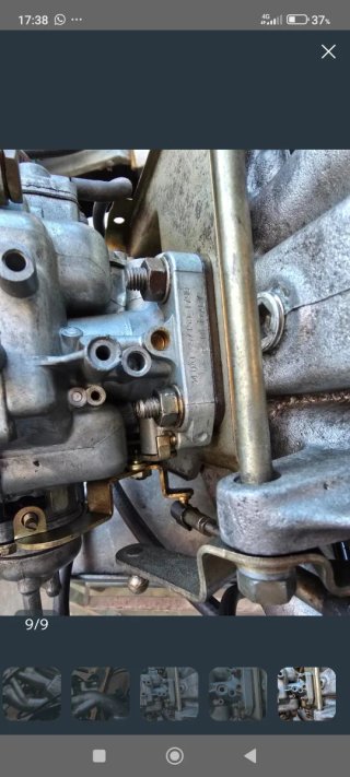 Carburatore Weber 34 DAT per Fiat Ritmo