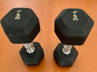 Mancuernas Hexagonales cross training 5 KG
