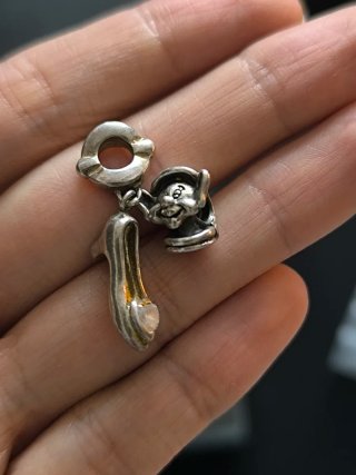 2 Charms para pulsera tipo Pandora