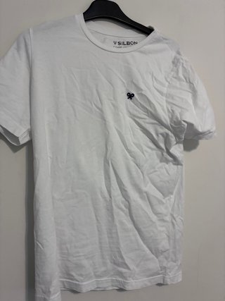 Camiseta blanca Silbon