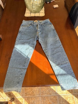 Pantalón Vaquero Pull&Bear Azul Talla 40
