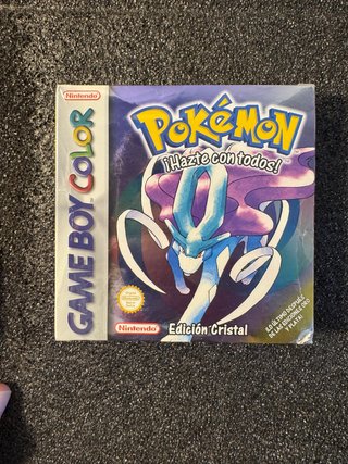 Pokémon Cristal Game Boy Color Precintado