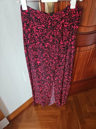 Falda Zara Estampada