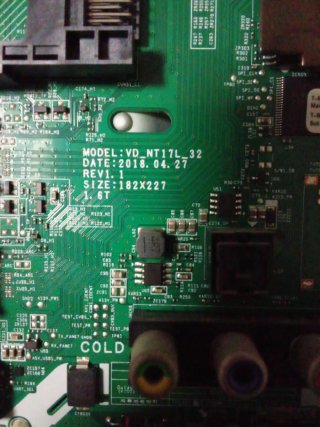 Scheda madre TV Samsung UE32N4000AK VD_NT17L_32