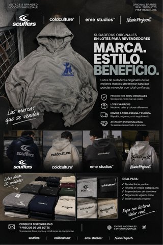 Lote de Sudaderas de marcas emergentes