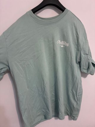 Camiseta adidas color verde azulado