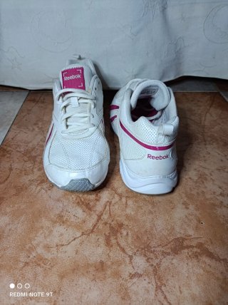 Zapatillas Deportivas Reebok Blancas y Rosas