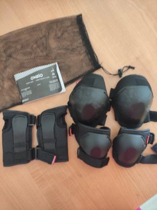 Set de Protecciones Oxelo Negro