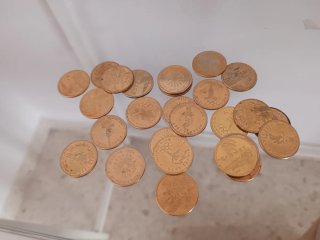 Lote 25 Monedas conmemorativas Juegos Olímpicos