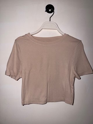 Top Beige Bershka