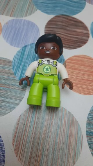 Figura LEGO Duplo Reciclaje