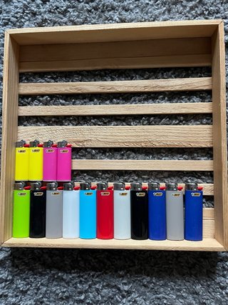 Lotto 15 Accendini BIC Grandi e Mini
