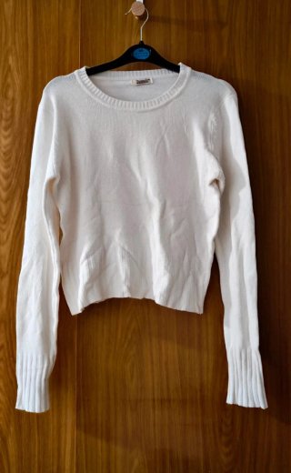 Jersey Blanco de Mujer