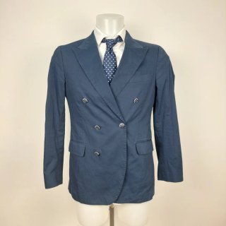 Giacca doppiopetto uomo Gutteridge blu