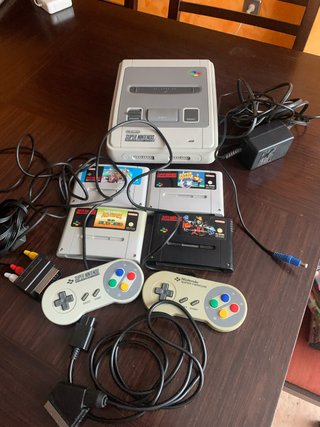 Pack Consola Super Nintendo (SNES) mas juegazos