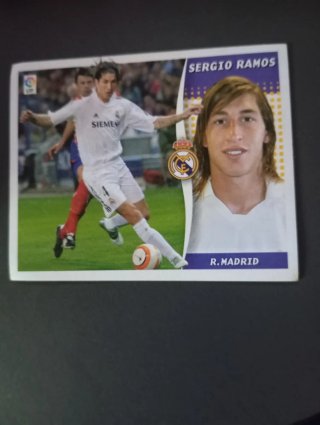 Cromo Sergio Ramos Real Madrid