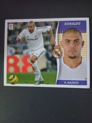 Cromo Ronaldo Real Madrid