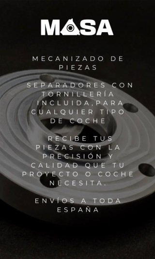 Set de  Separadores de rueda para Coche