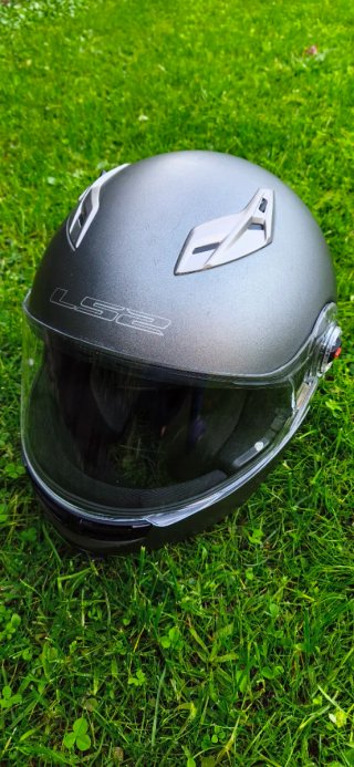 Casco de Moto LS2 Gris talla XS