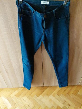 Pantalón Vaquero Pitillo Azul Pimkie