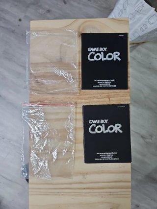 2 Manuali di Istruzioni Game Boy Color