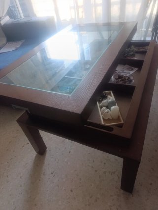 Mesa de centro elevable de madera URGE VENTA