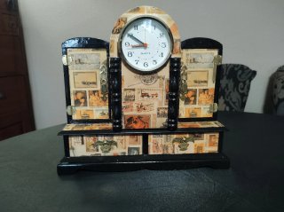 Antiguo Joyero con Reloj