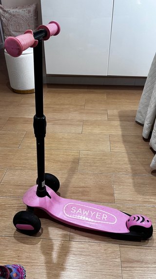Patinete Infantil Rosa Sawyer