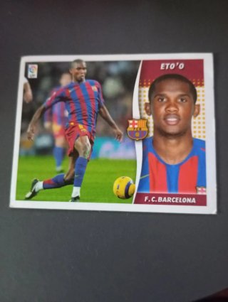 Cromo Eto'o F.C. Barcelona