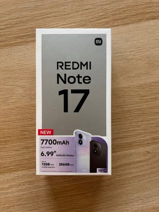 Xiaomi Redmi Note 17 256 GB NUOVO – Precintato
