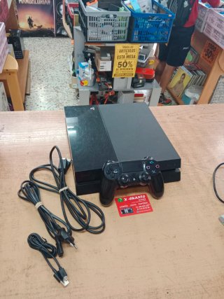 CONSOLA SONY PS4 FAT 500GB 13.02 CON MANDO CABLES