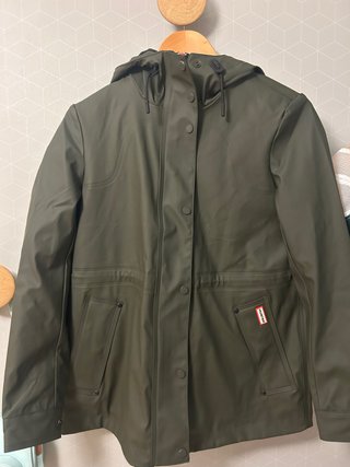 Chaqueta Impermeable Hunter Verde Oliva