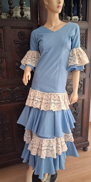 Traje de Flamenca para Niña (12-13 años)