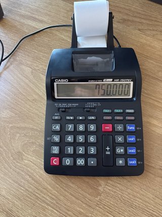 Calculadora Casio HR-150TEC