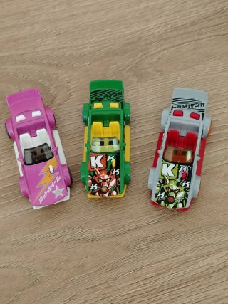 Set 3 Hot Wheels Track Manga