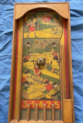 Antiguo Pinball de Madera