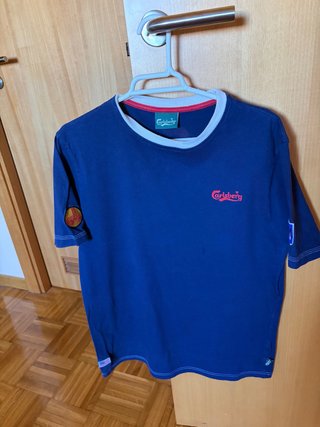 Camiseta Carlsberg Azul