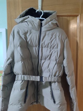Cazadora Stradivarius Beige Talla L